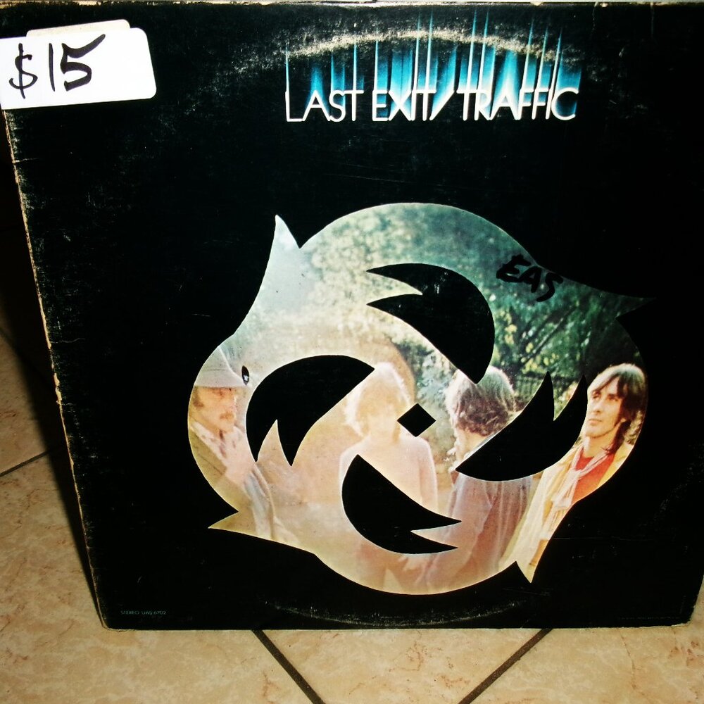 traffic last exit 1970s lp - steve winwood jim capaldi r&b rock blind faith